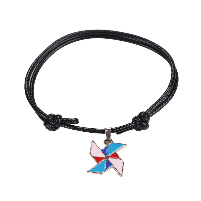 

2pcs Couple Girlfriends Bracelet Simple All-match Fashion Carrying Strap Adjustable Korean Wax Cord Bracelet Accessories Jewelry