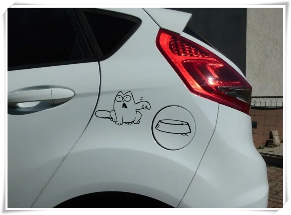 1 шт. забавная виниловая наклейка на автомобиль стену ноутбука топливный бак