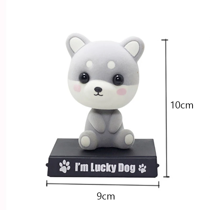 Декоративные игрушки для автомобильной приборной панели щенок бобблеголова