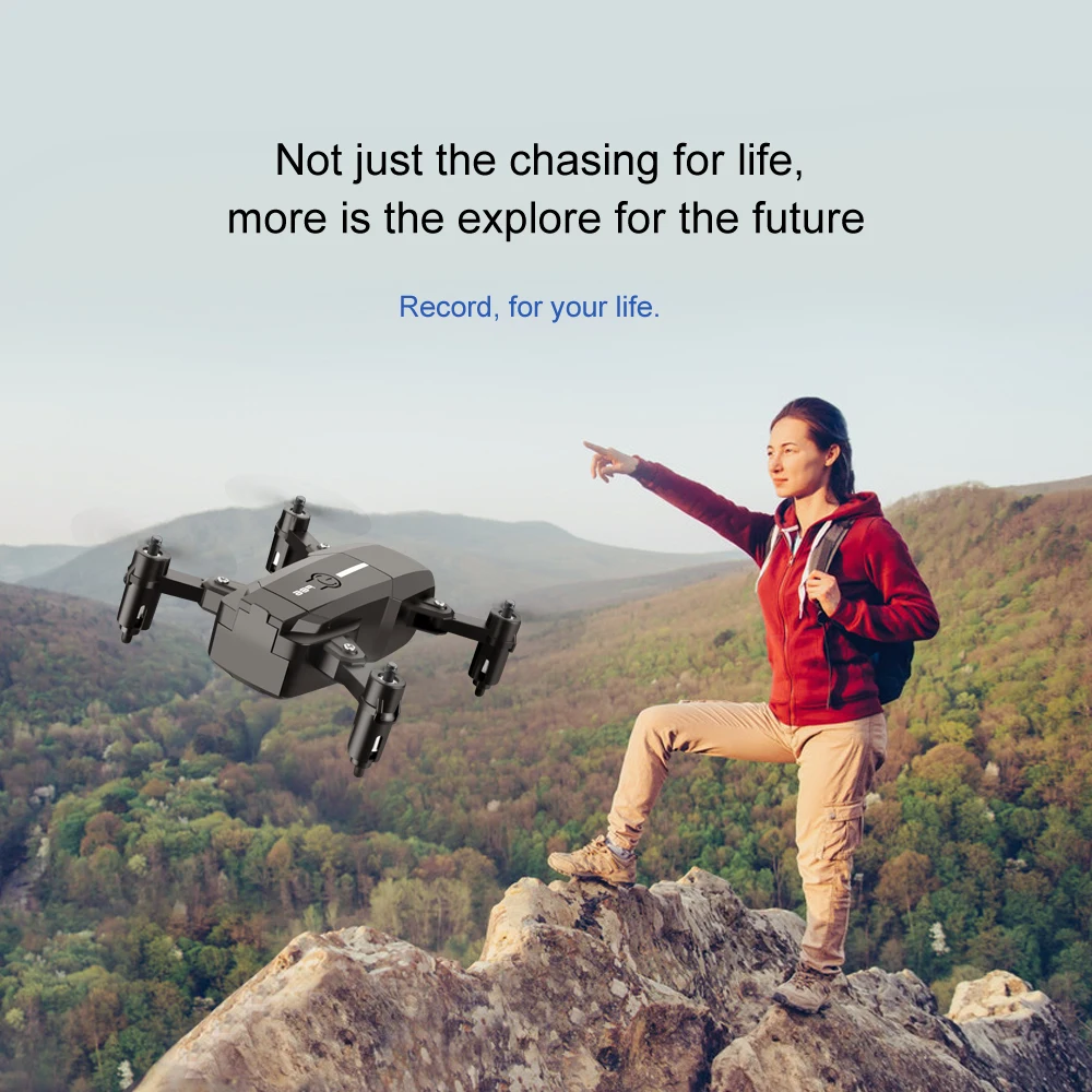 F86 мини Дрон с HD 1080P камерой WIFI складной вертолет гравитационный датчик RC
