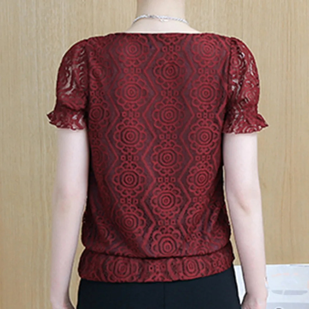 Blusas mujer de moda новинка 2019 хит продаж женский летний Повседневный Топ с круглым