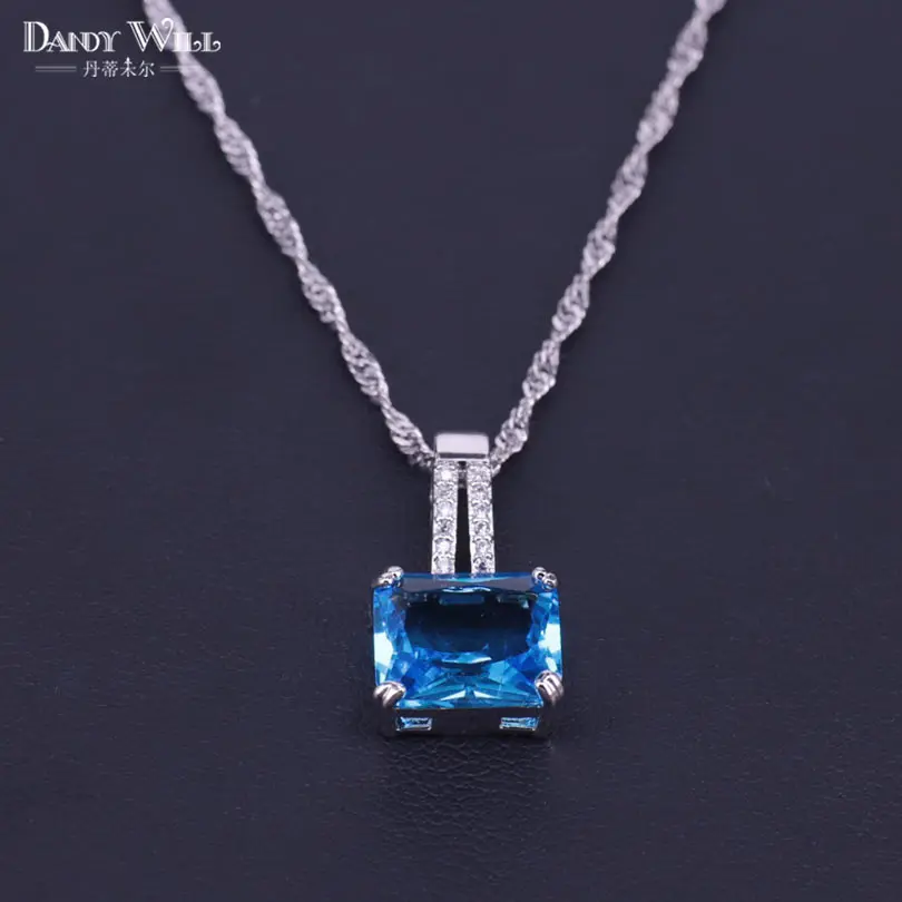 Женский ювелирный комплект из колье серёг и кольца серебряного цвета | Украшения