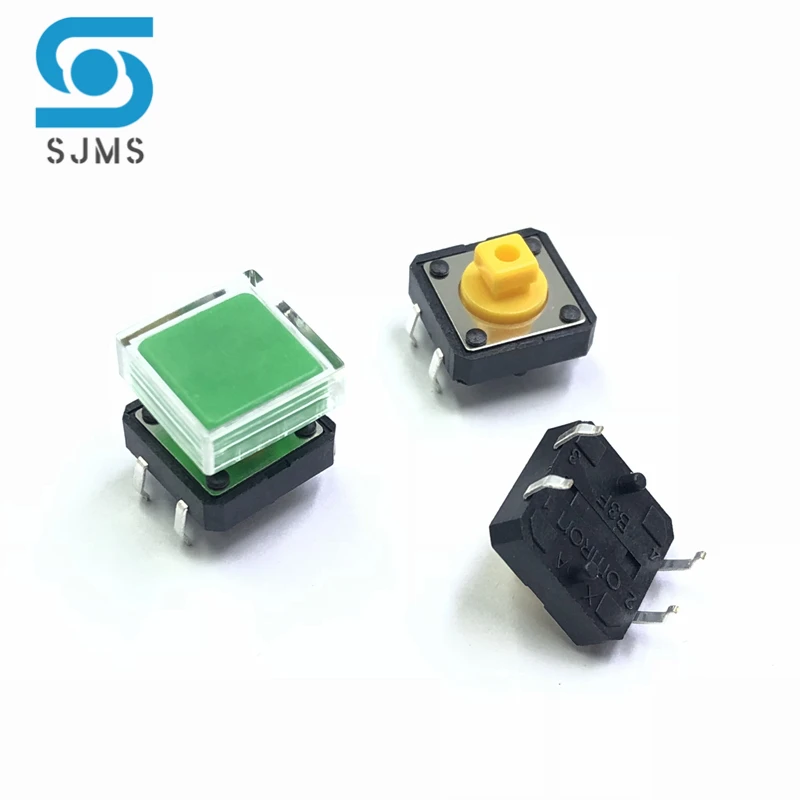 

Тактильные переключатели B3F 10 шт., цветные колпачки A14 10 шт., прозрачные крышки 10 шт.