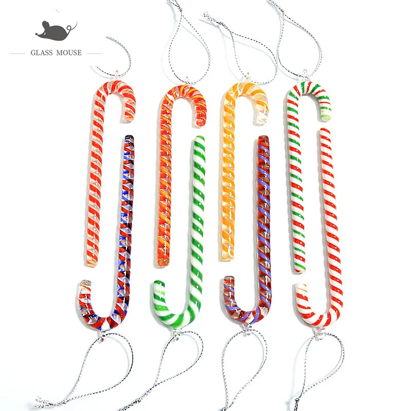 Изготовленный На Заказ муранское стекло ручной работы трость искусство