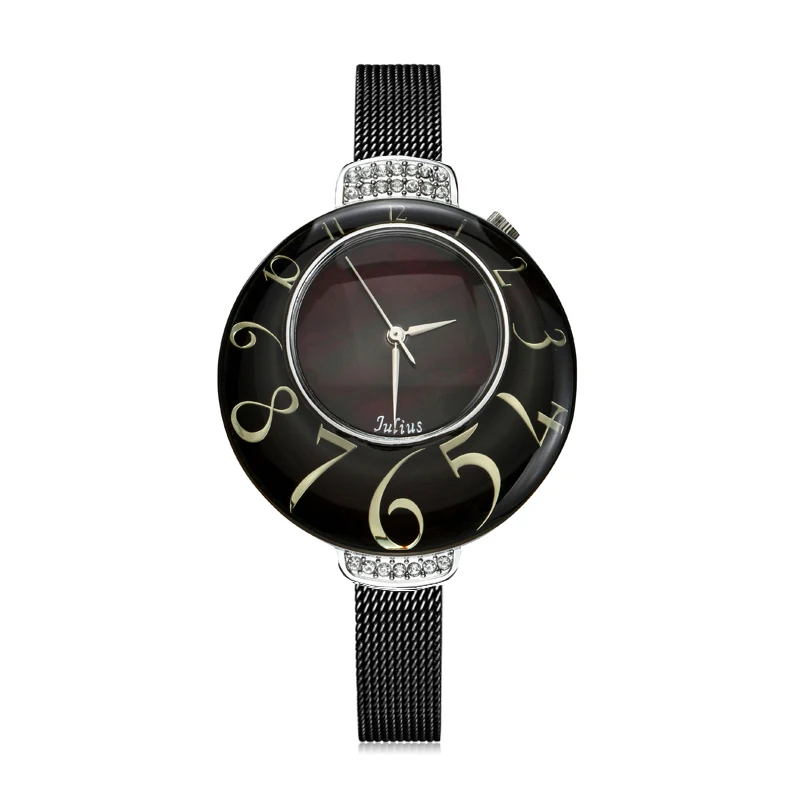 Часы женские кварцевые в японском стиле элегантные большие модные дизайнерские