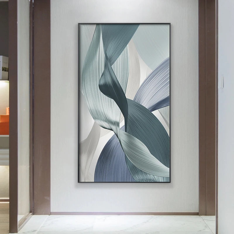 

Abstract Canvas Painting Luxury Twining Color Ribbon Poster Prints Wall Art Pictures for Living Room Bedroom Modern Home Decor
