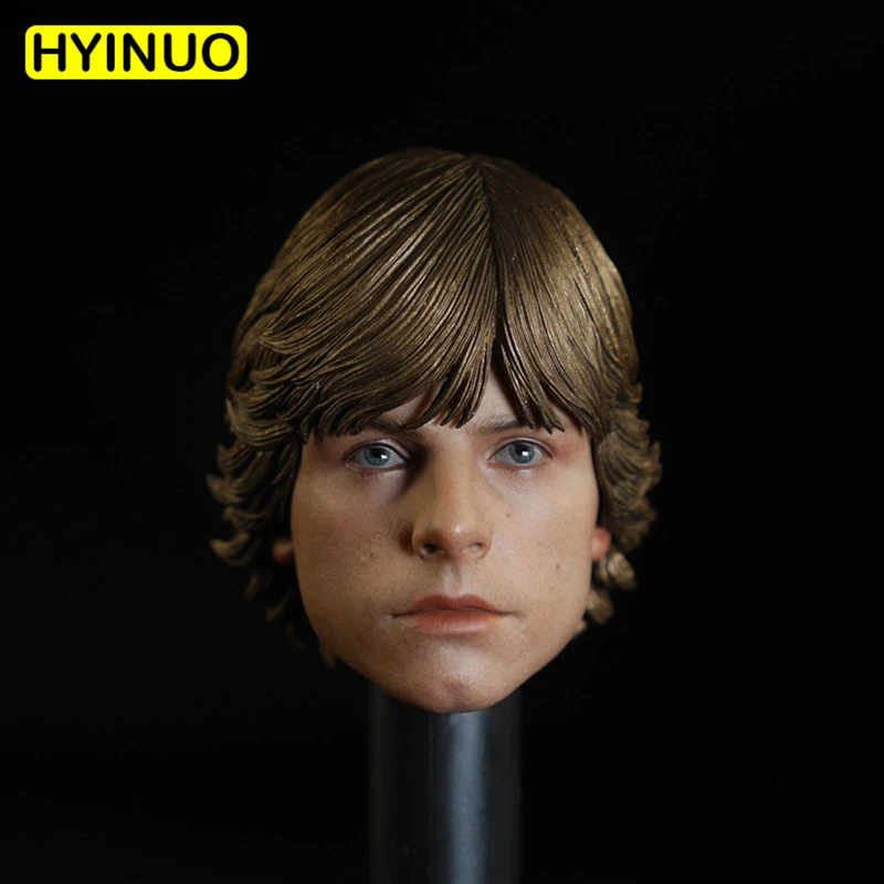 

Custom 1/6 Scale Male Man Boy Hope Luke Head Sculpt Headplay for 12" Action Figure Body