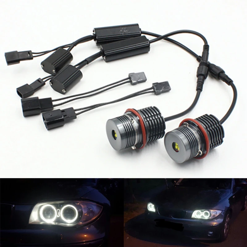 FSYLX 50 Вт CREE Светодиодный Маркер ангельские глазки для BMW X3 X5 E39 E53 E60 E61 E63 E65 E66 E87