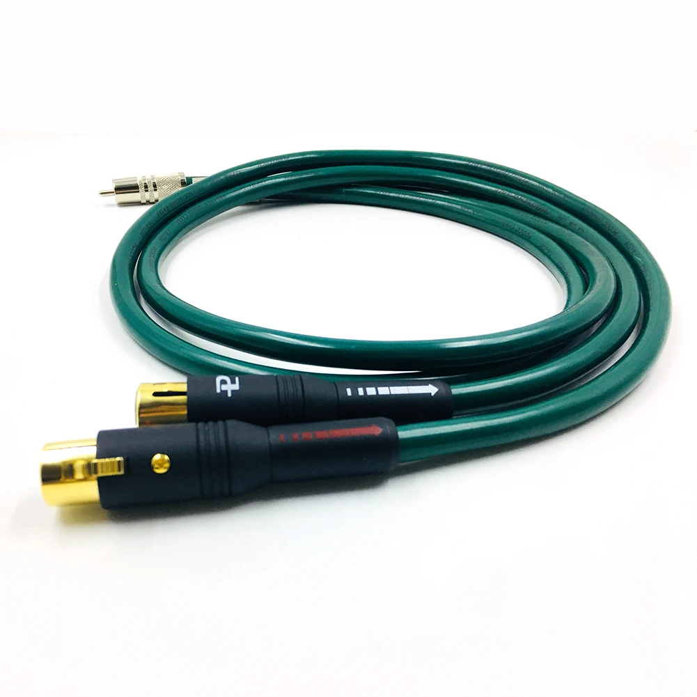 Hi-Fi FURUTECH OCC XLR кабель Hi-end к RCA мужской аудио 3 Pin 2 2RCA | Электроника