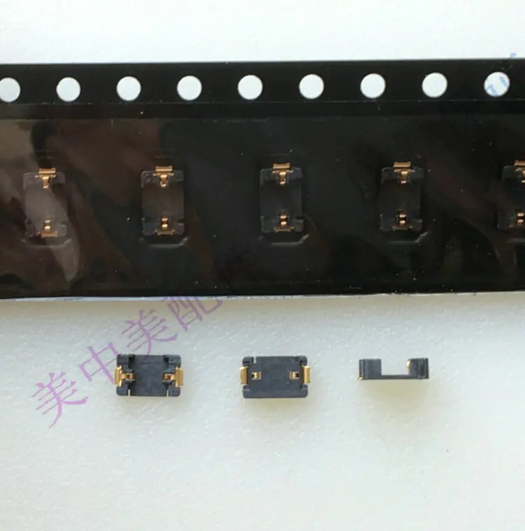 

Tyco miniature For TE 1981813-1 2P button battery connector socket new female connector head
