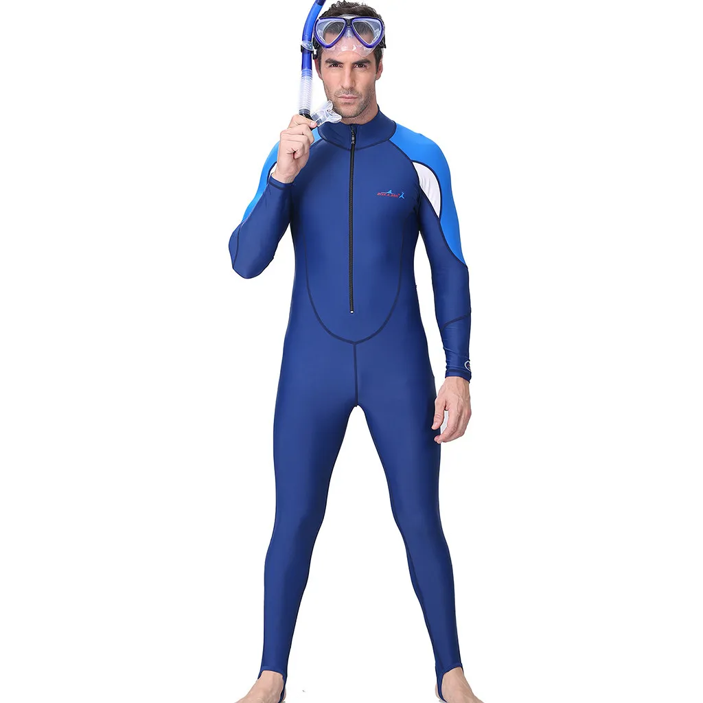 2MM Scuba Diving Suits Men Snorkeling Surfing One-piece Full Body Wetsuit Swim Suit Bodysuit Swimsuits | Спорт и развлечения