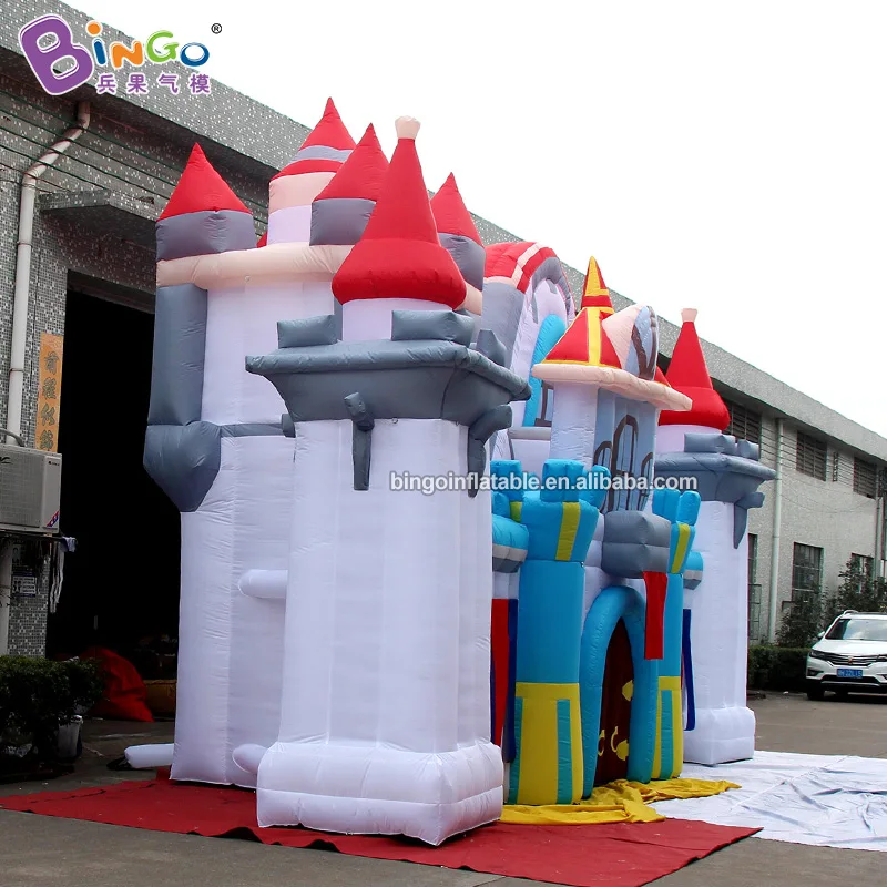 8 м длина надувной замок/модель царства мультфильм декор для сказочной тематики |