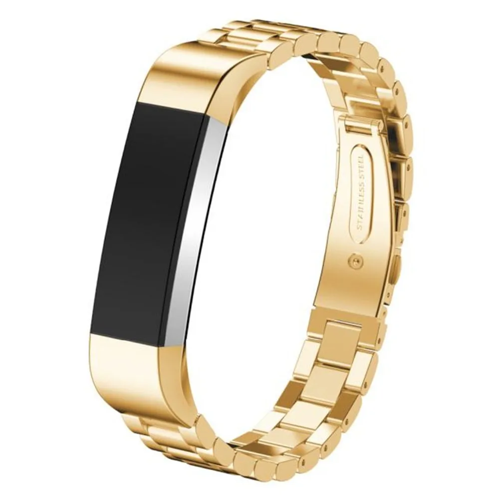 Ремешок из нержавеющей стали для часов Fitbit Alta HR сменный Браслет звеньевой