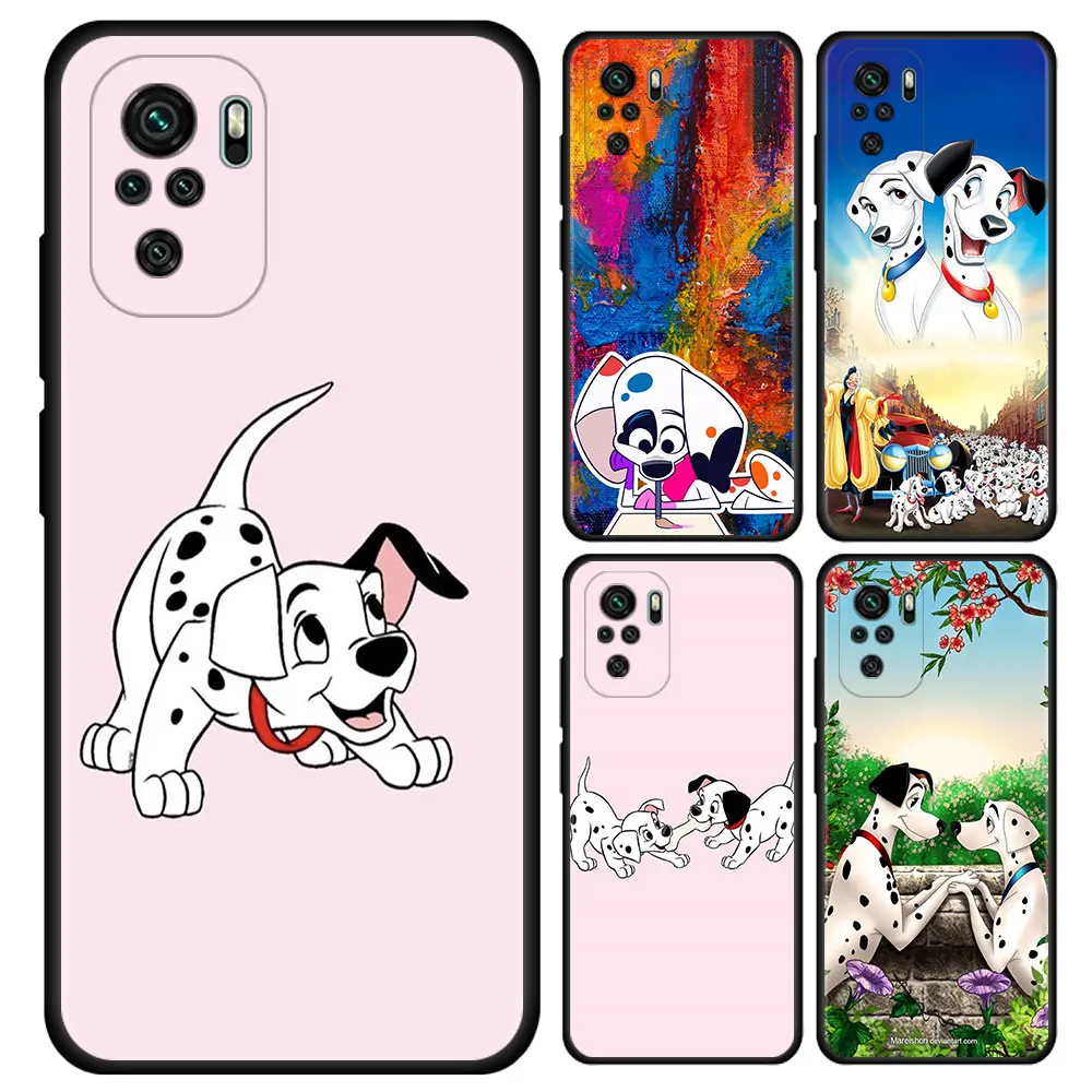 

Disney 101 Dalmatians Luxury Case For Xiaomi Redmi 9s 9 8 Pro 10 7 8 8T 10 5G Cover Capa Black Soft Coque