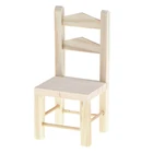 Деревянный кухонный стул 1:12, детская игрушка для ролевых игр, мини-кукольный домик 1:12, стул для ресторана,