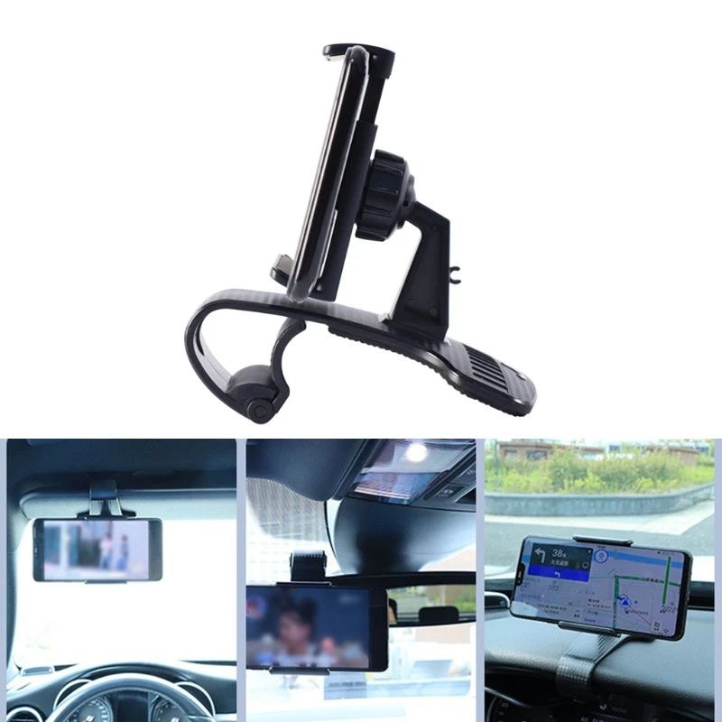 Автомобильный держатель для телефона на присоске с длинной ручкой приборной