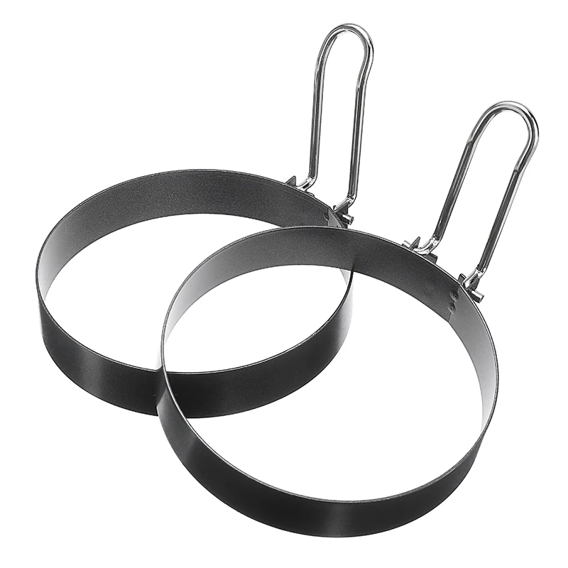 2 шт./лот омлет из нержавеющей стали Форма для жарки яиц круглая форма блинов