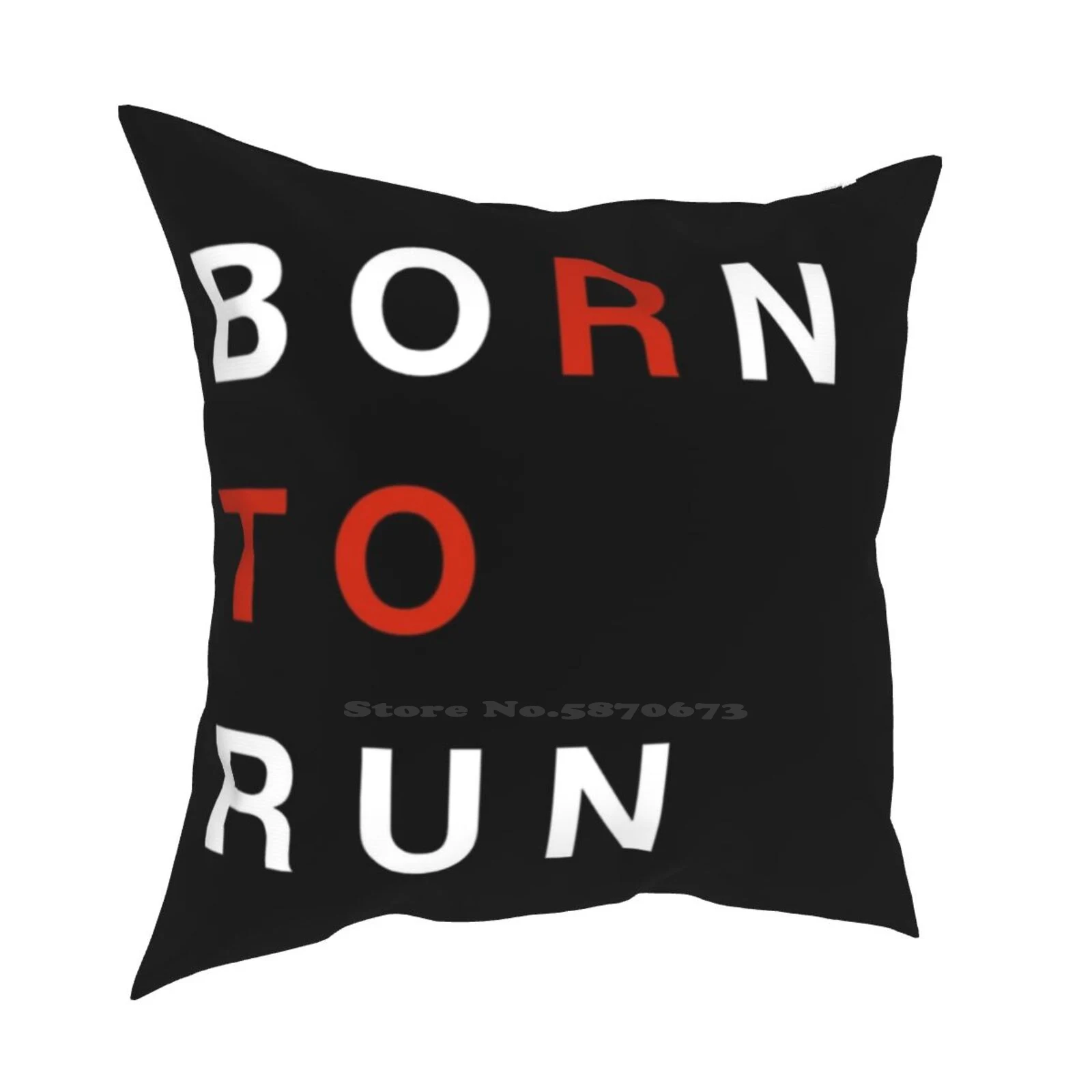 Наволочка для подушки Born To Run наволочка Inspire Dream Торонто N Leader Innovator Create