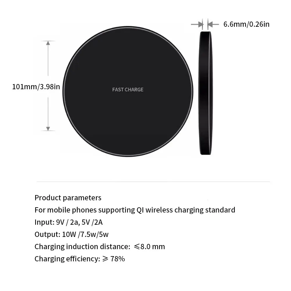 

K8 20W Qi Wireless Charger For IPhone 1112 X XR XS Max Fast Wireless Chargers Magnetic Pad For Samsung Xiaomi Huawei Ultra-Thin