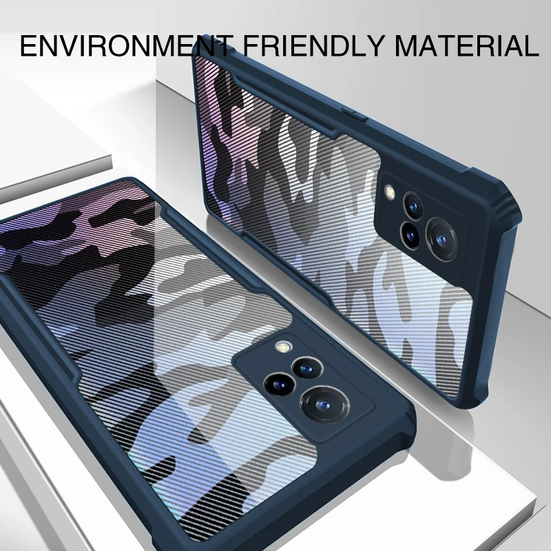 

Rzants For VIVO V21 VIVO V20 VIVO V20 Pro V20 SE Case Camouflage Military Design Shockproof Slim Crystal Clear Cover Casing