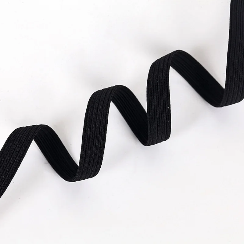 

0.3/0.5/0.6/0.8/1/1.2/1.4cm High-Elastic Sewing Elastic Spandex Band Flat Elastic Bands For DIY Masks Garment Sewing Accessories