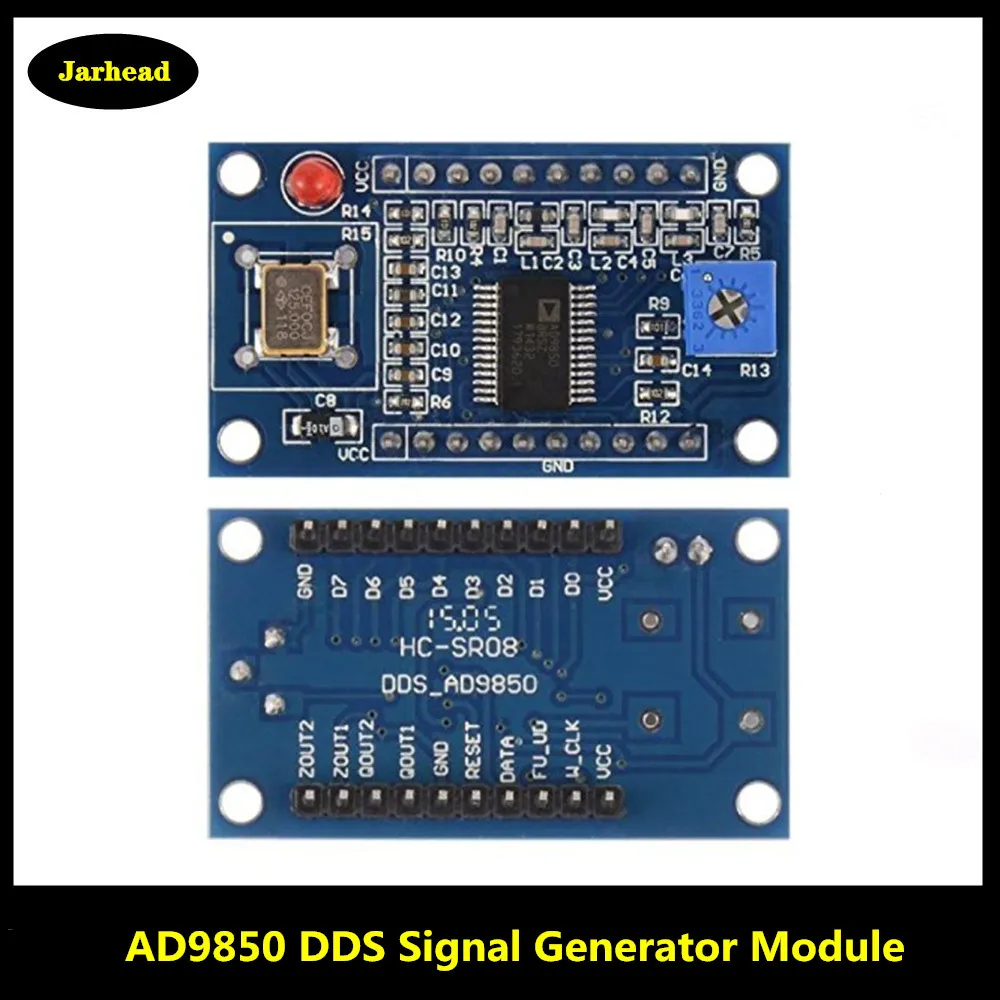 Модуль генератора сигналов AD9850 DDS 0-40 МГц модуль с 2 синусоидальными волнами и
