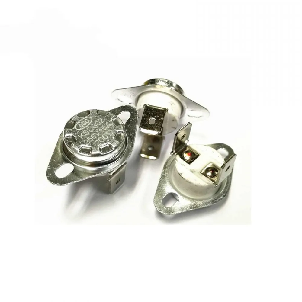 Керамический нормально открытый температурный переключатель KSD302 16 А 250 в 40-100