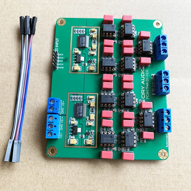 Параллельный двойной декодер PCM1794A плата DAC позолоченная версия Hi-Fi 1794