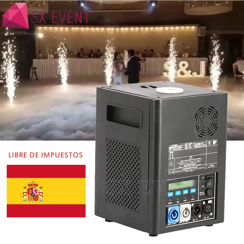 Свободном impuestos 400w DMX Пожарная машина Искра пламя холодные Салюты Свадебные
