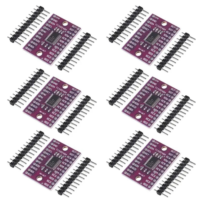6pcs-tca9548a-i2c-iic-multiplexer-breakout-board-8-channel-expansion-board-for-arduino