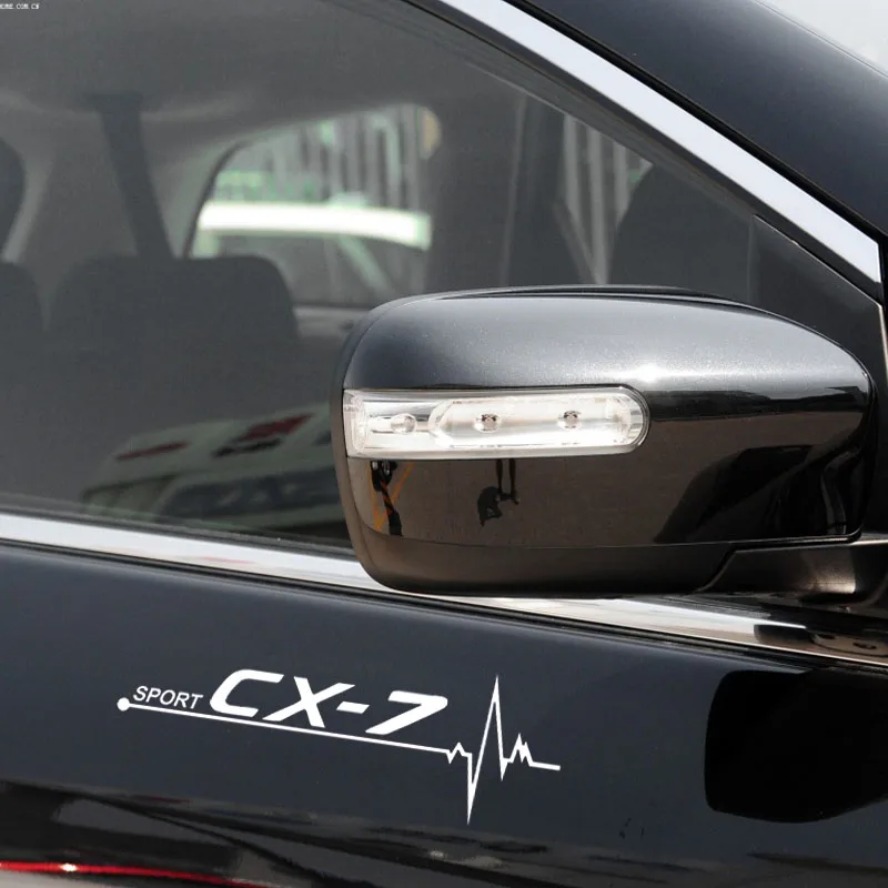 

2 шт., виниловые автомобильные наклейки для Mazda Cx7