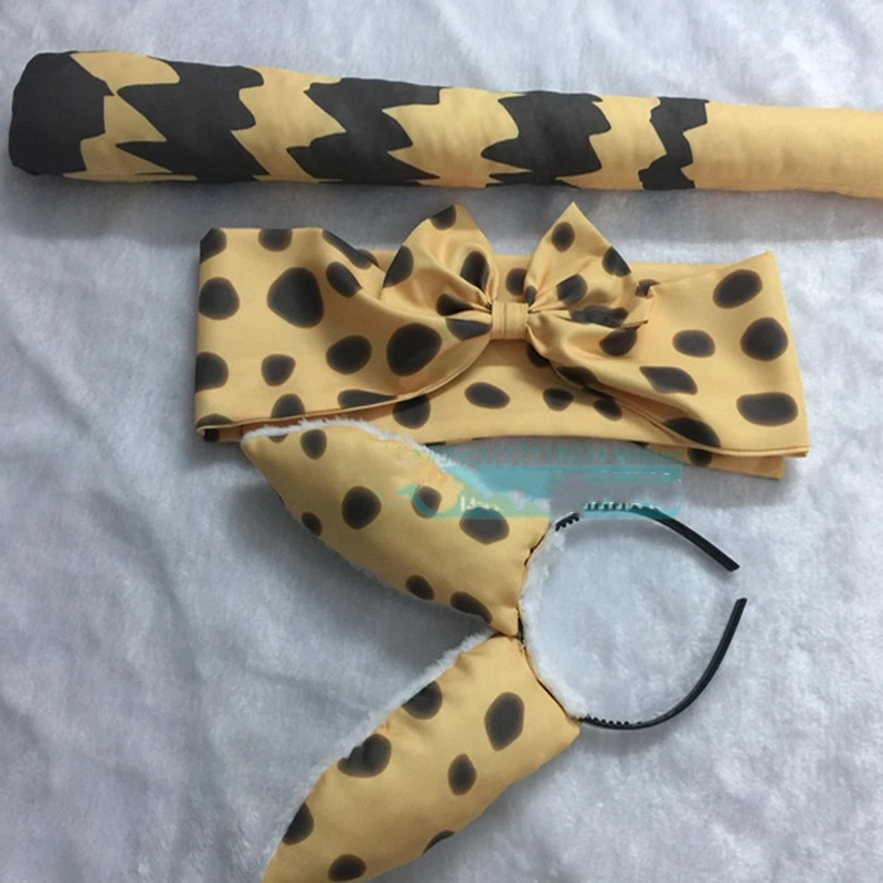 Костюм Кошки японского аниме Kemono Friends для косплея костюм хэллоуивечерние (Топы +