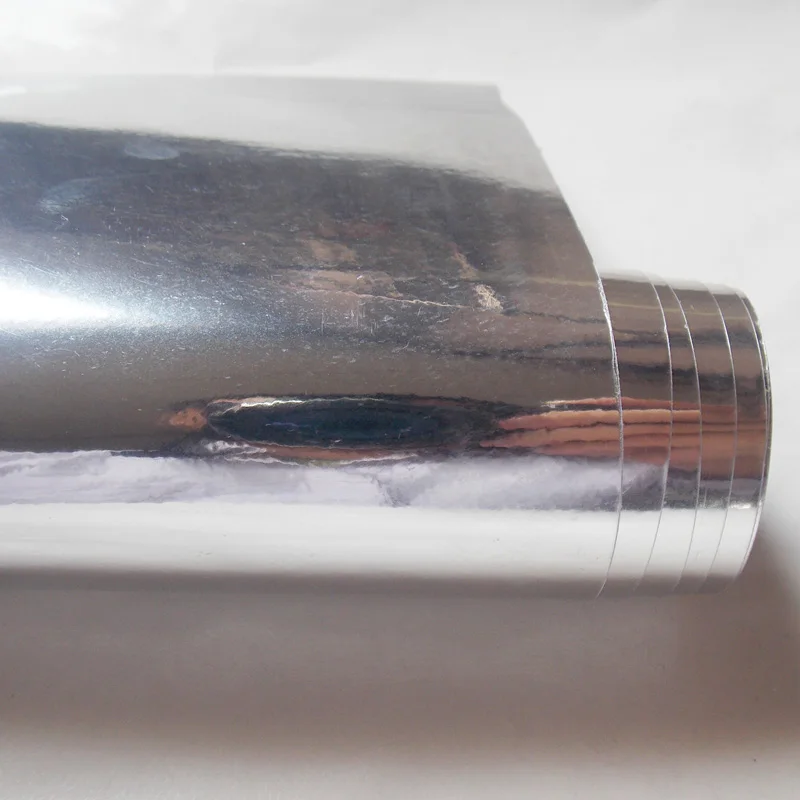 Розничная продажа зеркало хромированное виниловая пленка для обертывания