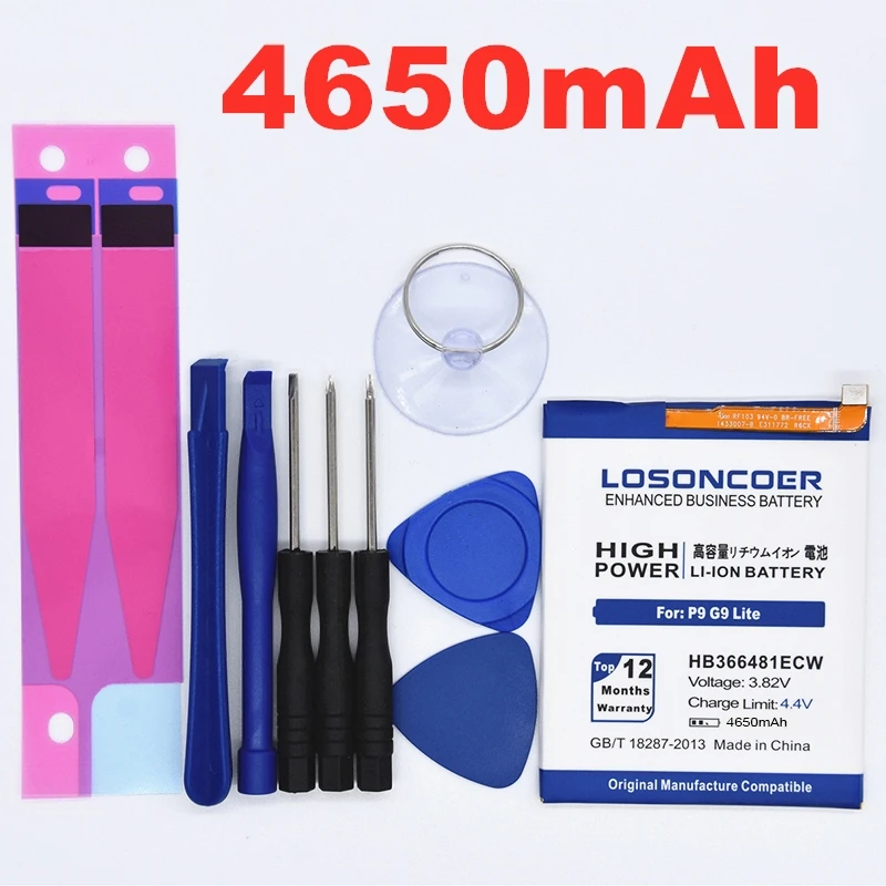 HB366481ECWF HB366481ECW для huawei P9/p9 G9 Lite/honor 8/p10 Lite/y6 II/p8 Lite /p20 Lite/P9lite P FIG-LX1 FIG-LA1 аккумулятор