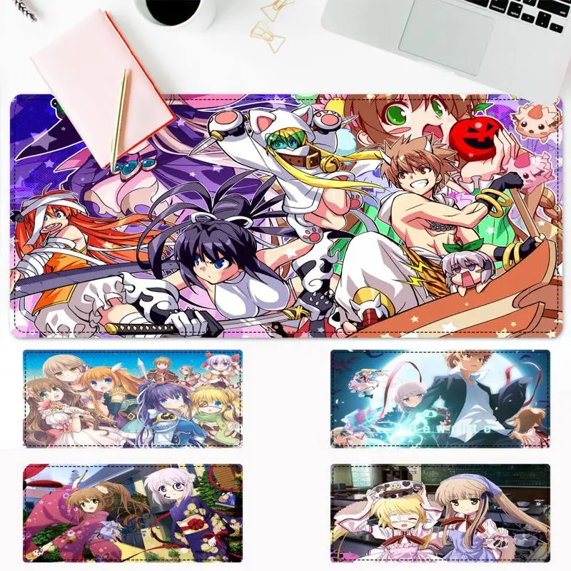 

Забавный игровой коврик для мыши Rewrite, игровой коврик для клавиатуры, Настольный коврик для мыши, игровые аксессуары для Overwatch