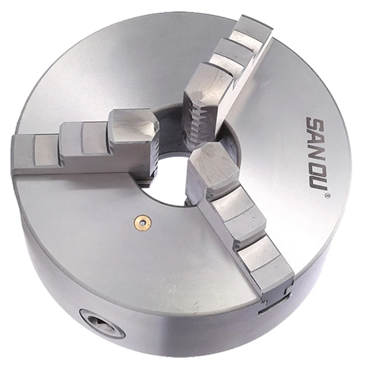 

For Russian 3 inch 3 Jaw Chuck Self-Centering K11 80 80mm chuck with Wrench and Screws Hardened Steel
