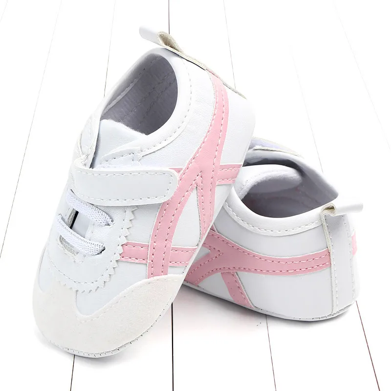 

2021 New Leather First Walkers Baby Boys Girls Sneakers Casual Newborn Moccasins Flats Infant Crib Shoes Fashion Toddler Shoes
