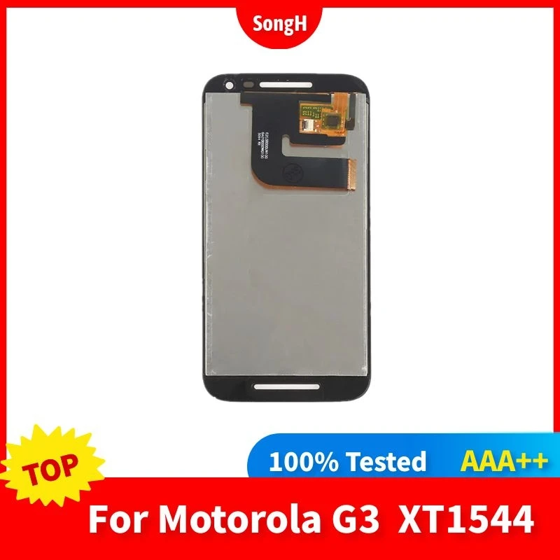 

100% LCD Display For Motorola MOTO G3 G 3rd Gen XT1544 Lcd Screen Replacement Digitizer Assembly Tested
