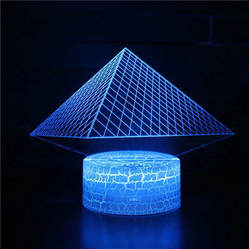 

Acrylic Table Lamp World Building Eiffel Tower For Home Room Decor 7 Color Changing LED 3D Light Holiday Gift Night Lights