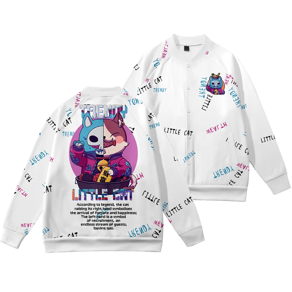 

Hip Hop Baseball Uniform Coat Fashion Streetwear Harajuku College Style Man Woman Japanese Style Bomber Jacket Mannen Jassen