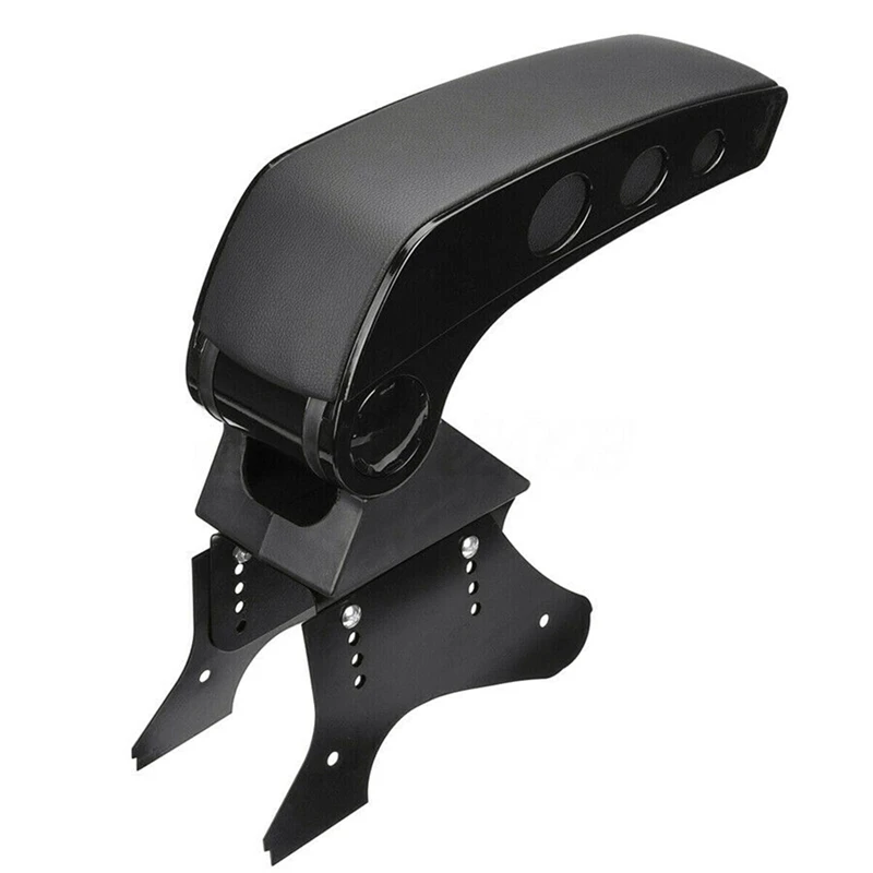 

Car Armrest Box PU Leather Center Console Storage Content Adjustable Arm Rest Box Interior Accessories Universal