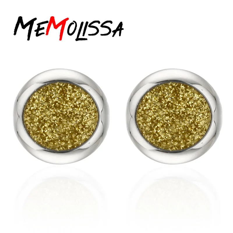 

Men's French Shirt Cufflinks New High Quality Enamel Golden Sequins Round Carving Retro Pattern Cuff Button Links Jewelry Gift