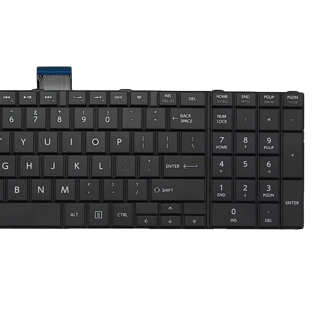 Американская английская раскладка для замены ноутбука ПК клавиатура чёрная