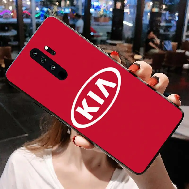 Чехол для телефона с логотипом автомобиля Kia Redmi Note 9 8 8T 8A 7 6 6A Go Pro Max K20 K30 | Мобильные