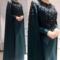 muslim evening prom dresses 2020 long woman party night elegant plus size arabic formal dress gown