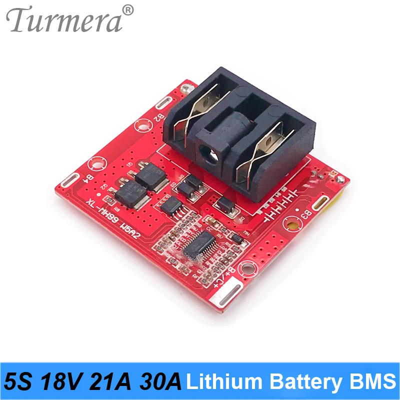 Turmera 5S 18V 21V 30A литиевая батарея BMS защищенная плата для шуруповерт Shura