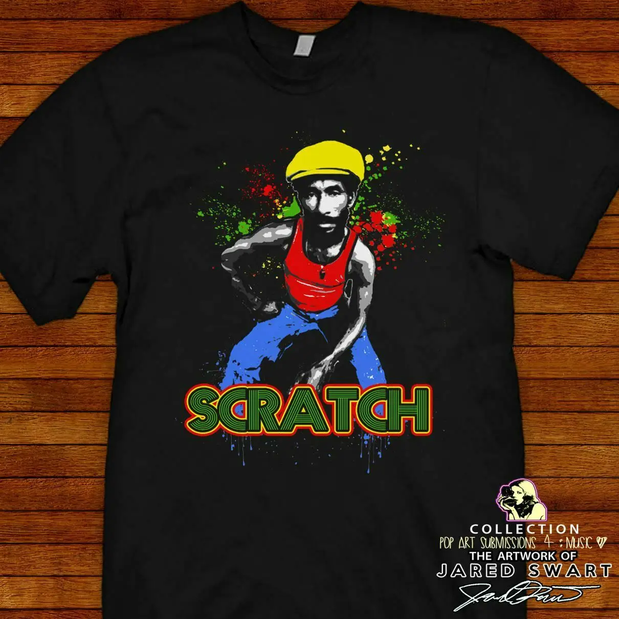 

Lee Scratch Perry Limited Edition T-shirt by Jared Swart