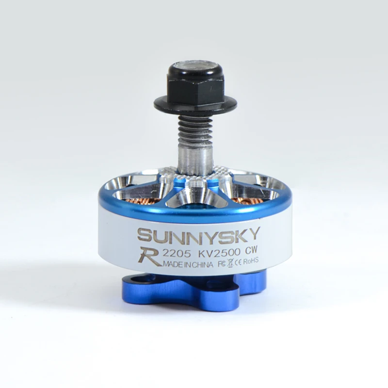 4 шт./лот Новинка Sunnysky E-R2204 E-R2205 R-FPV Racing-V3 бесщеточный мотор Поддержка 3-4S