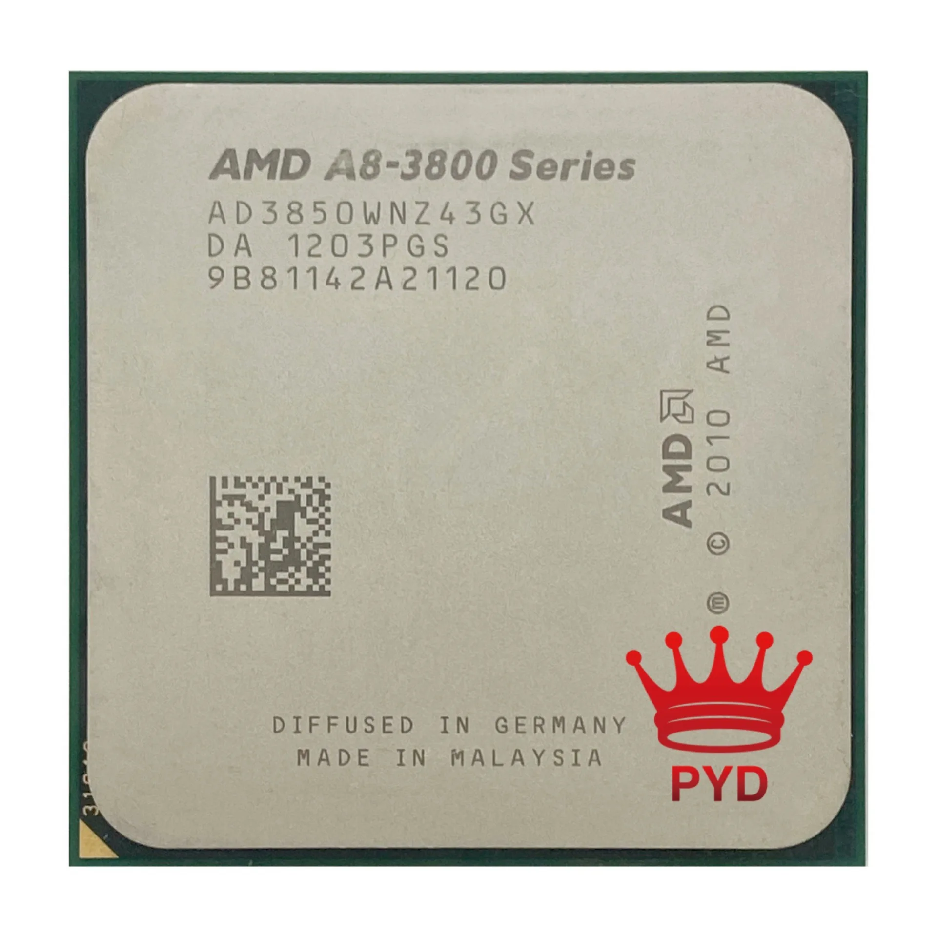 AMD A8 Series 3850 четырехъядерный процессор 2 9G Настольный набор дисплей Apu AD3850WNZ43GX