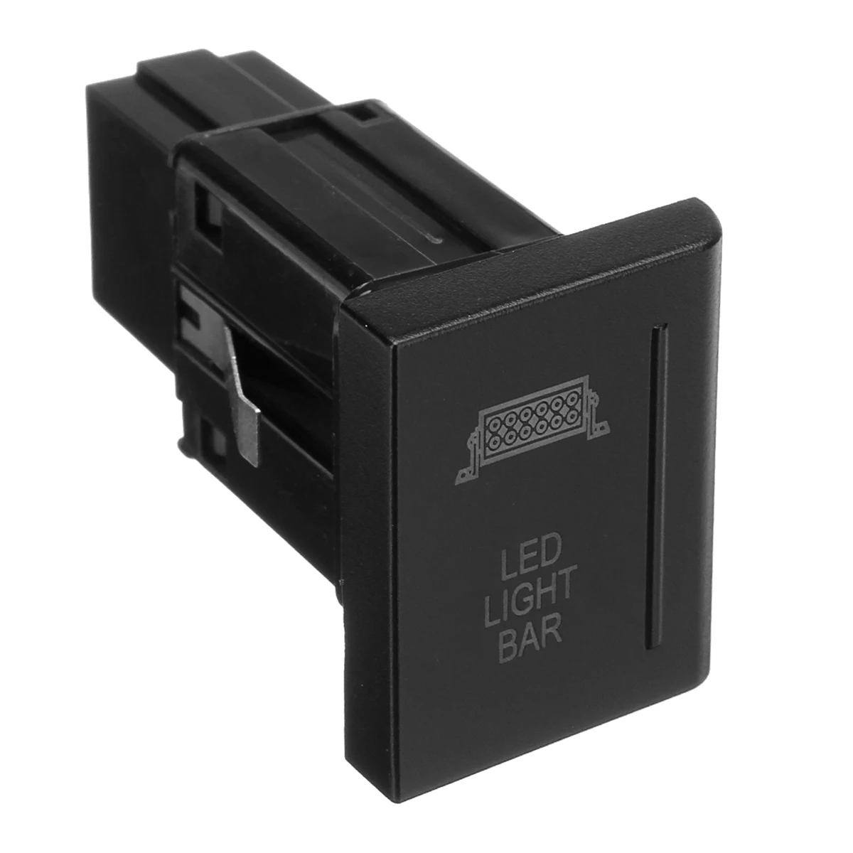 Новый пластиковый светодиодный кнопочный переключатель 12 В 3 А светильник для